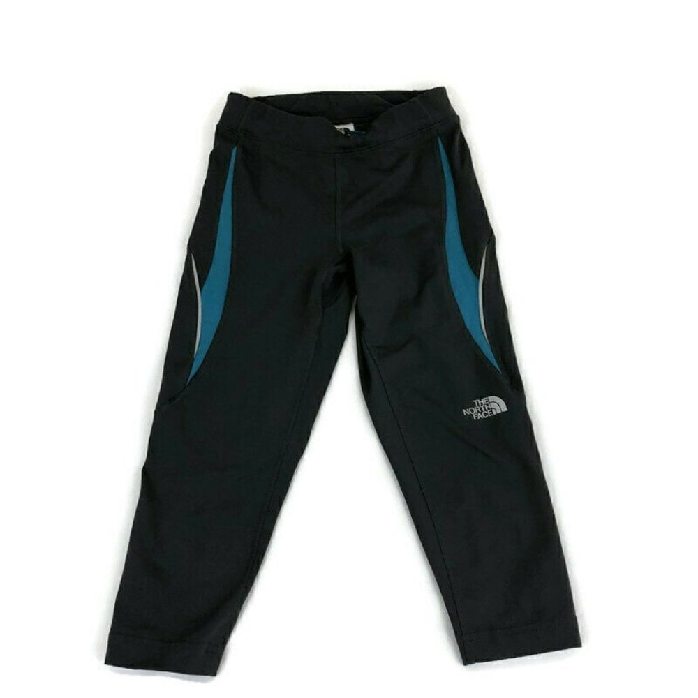 The North Face Women's XS Crop Leggings Flight Series Yoga Pants Gray
